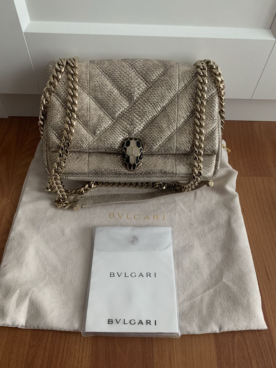 Bulgari Taschen für Damen: Bulgari Serpenti Cabochon Schultertasche – Gebraucht aus Lohn-Ammannsegg von aemu12