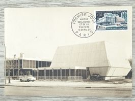 TR97 Carte Postale + Timbre France 1965