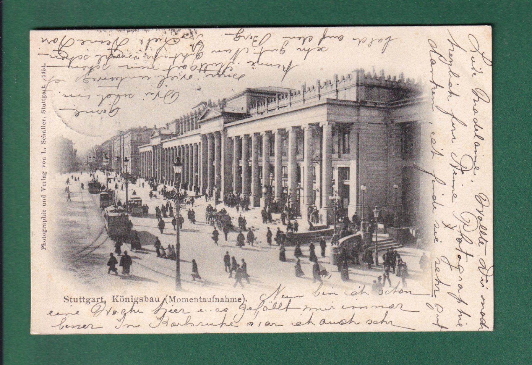 Cartes postales: STUTTGART - Königsbau - 1902 – D'occasion à Pully par nicecards-shop