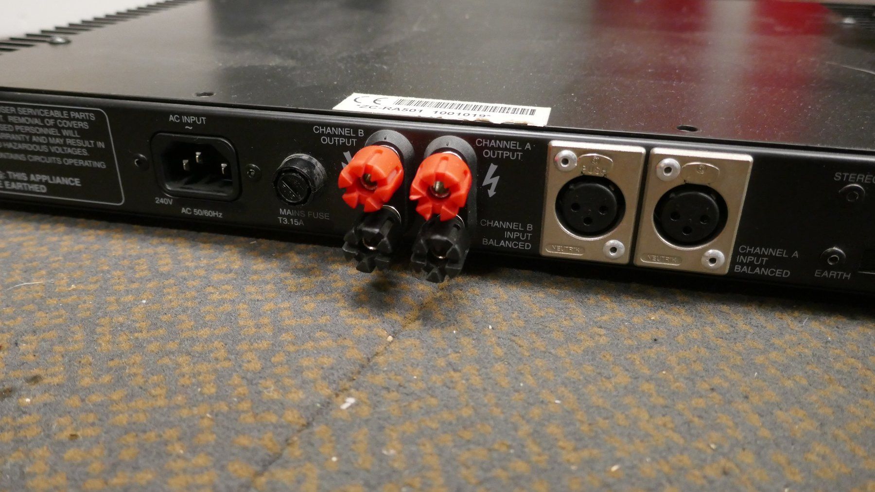 Amplificatori: C-Audio RA-501 Endstufe passiv – Usato da Wenslingen venduto da FairlightCMI 4