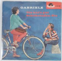 Single: GABRIELE - Schokoladen-Eis  (deutscher Rock'nRoll)