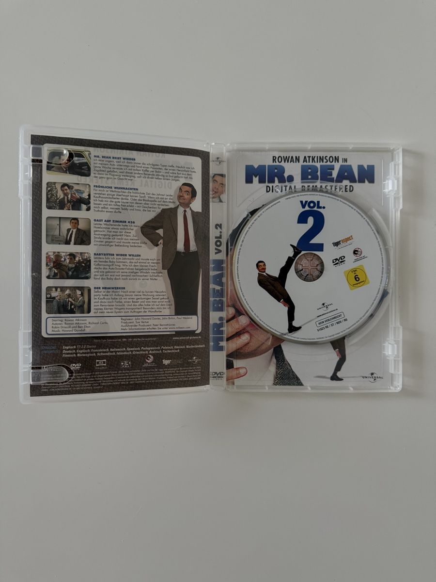 Alle DVDs: Mr. Bean Vol. 2 DVD, Eng, Rowan Atkinson – Gebraucht aus Couvet von Aura_aura 1