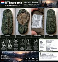 Original NL Armee M90 Winterschlafsack – KL Feuchter