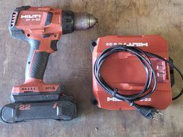 Hilti SF 6-22 Bohrschrauber gebraucht mit Ladegerät