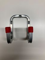 Wandhaken SO Tech Metall rot gummiert neu 1 Stk