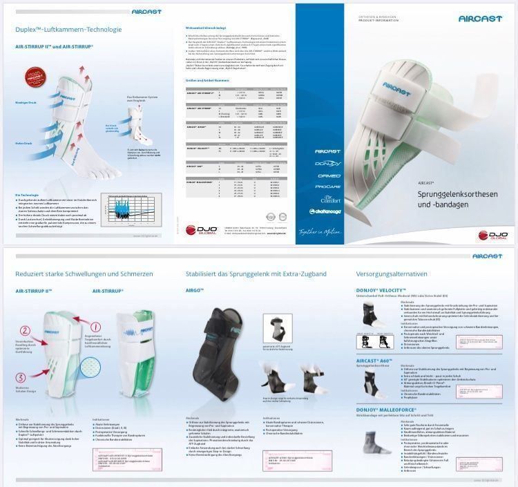 Schutz & Schoner: Orthese zur Stabilisierung - AIRCAST – Gebraucht aus Zug von Cry71 8