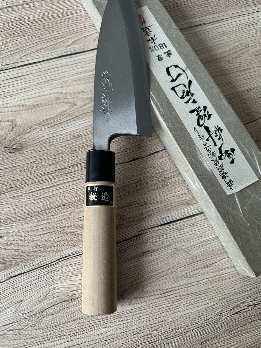 Coltelli da cucina: Japanisches Küchenmesser Deba 180mm – Nuovo (secondo la descrizione) da Ebikon venduto da Gaenggeliwaar 1