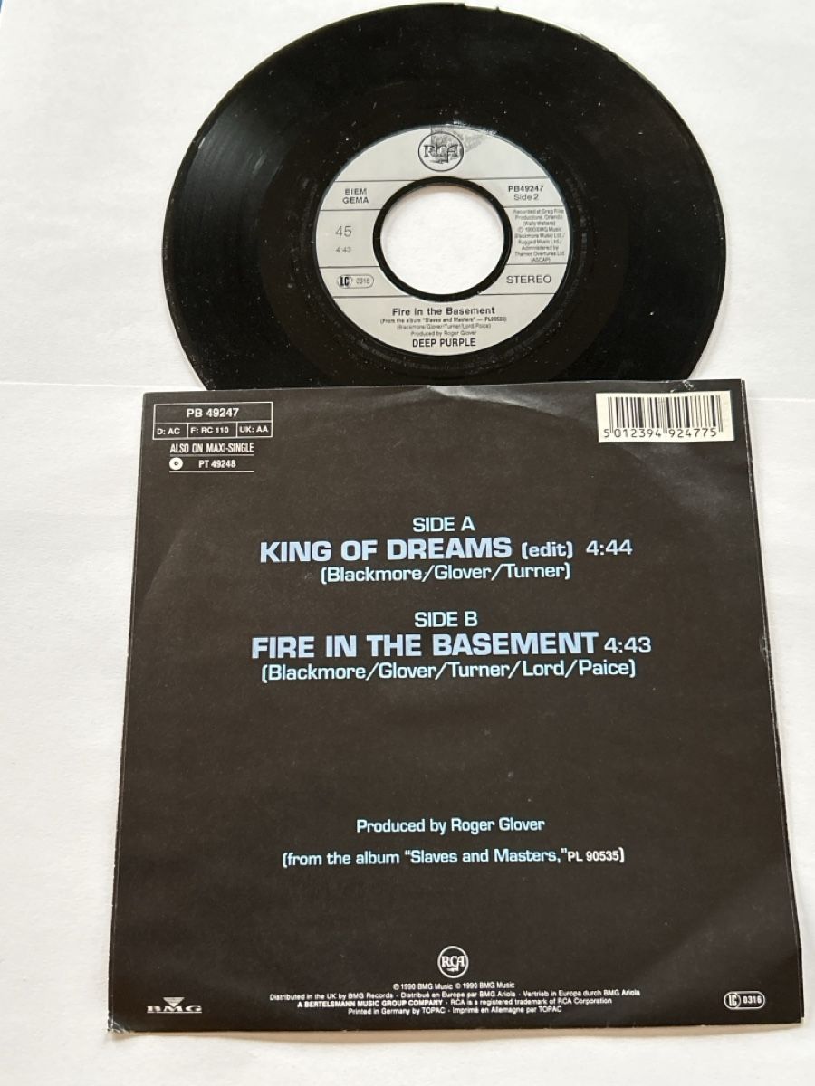 Dischi in vinile: Deep Purple. 1990 King of Dream – Usato da Faulensee venduto da Mizuno06 1