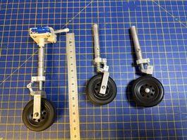 Fahrwerksbeine Modellflugzeug 3 Stuck Metall Aluminium