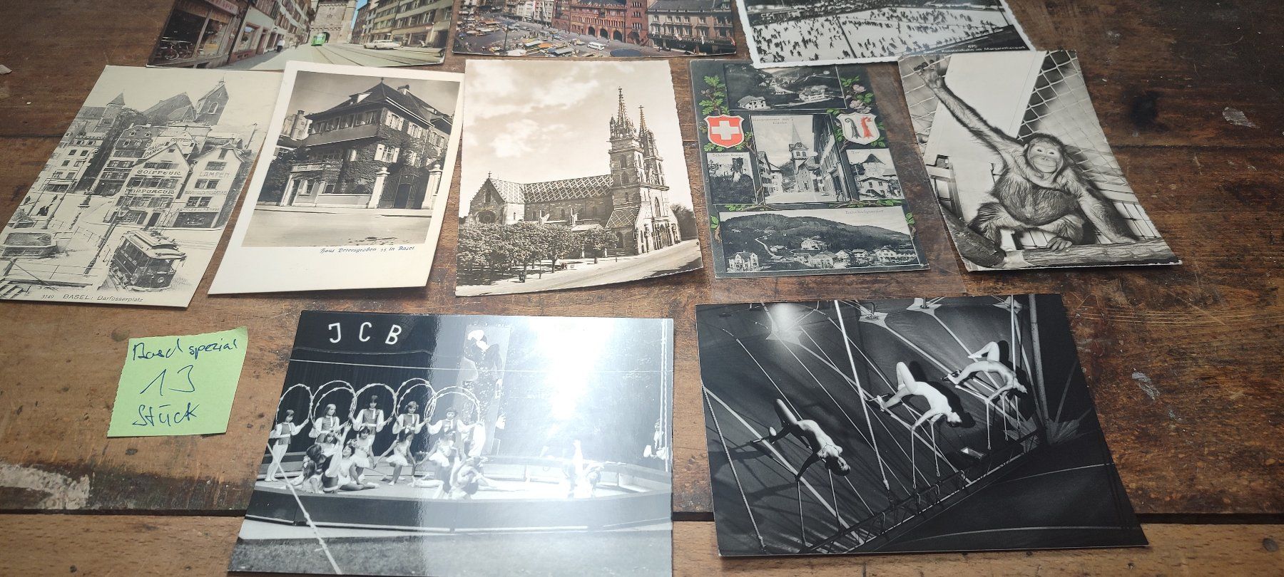 Cartoline postali: 13 Seltene Post/Ansichtskarten BASEL und der Region – Usato da Gelterkinden venduto da MYSTOREFORYOU4460 3