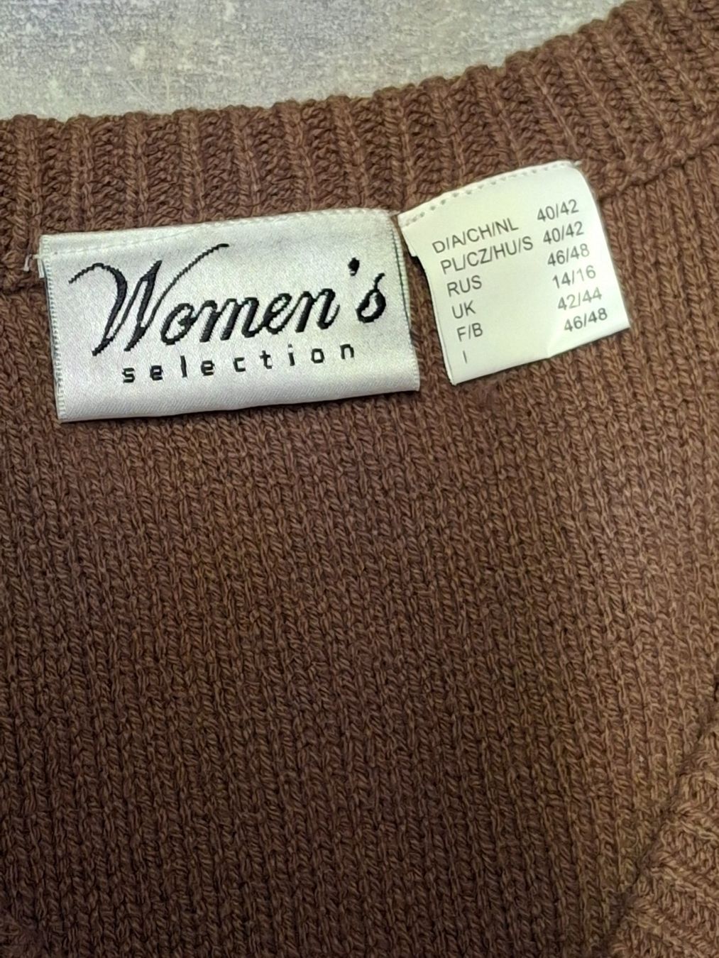 Pullover & Sweatshirts: Pull manches courtes taille 40/42 marque Women's 45% coton – Gebraucht aus Villiers von san_jn5w 3