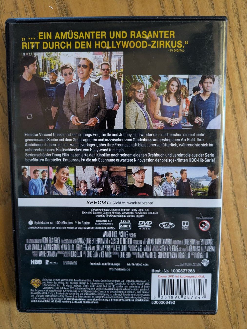 Alle DVDs: Entourage - The Movie (DVD) – Gebraucht aus Männedorf von Pacer19 1