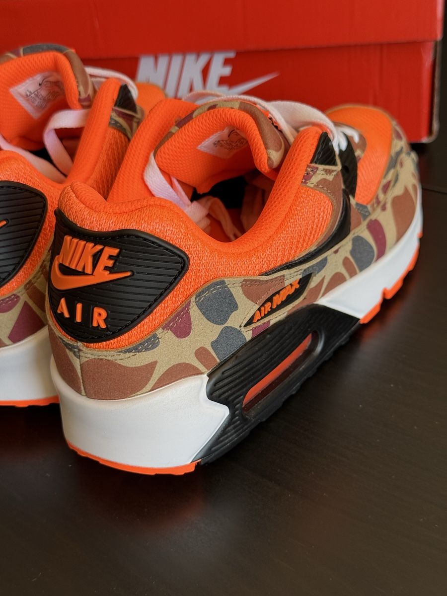 Nike Herrenschuhe: Nike Air Max 90 Duck Camo Orange - Gr.43  – Neu und originalverpackt aus Wallbach von Nenex 2