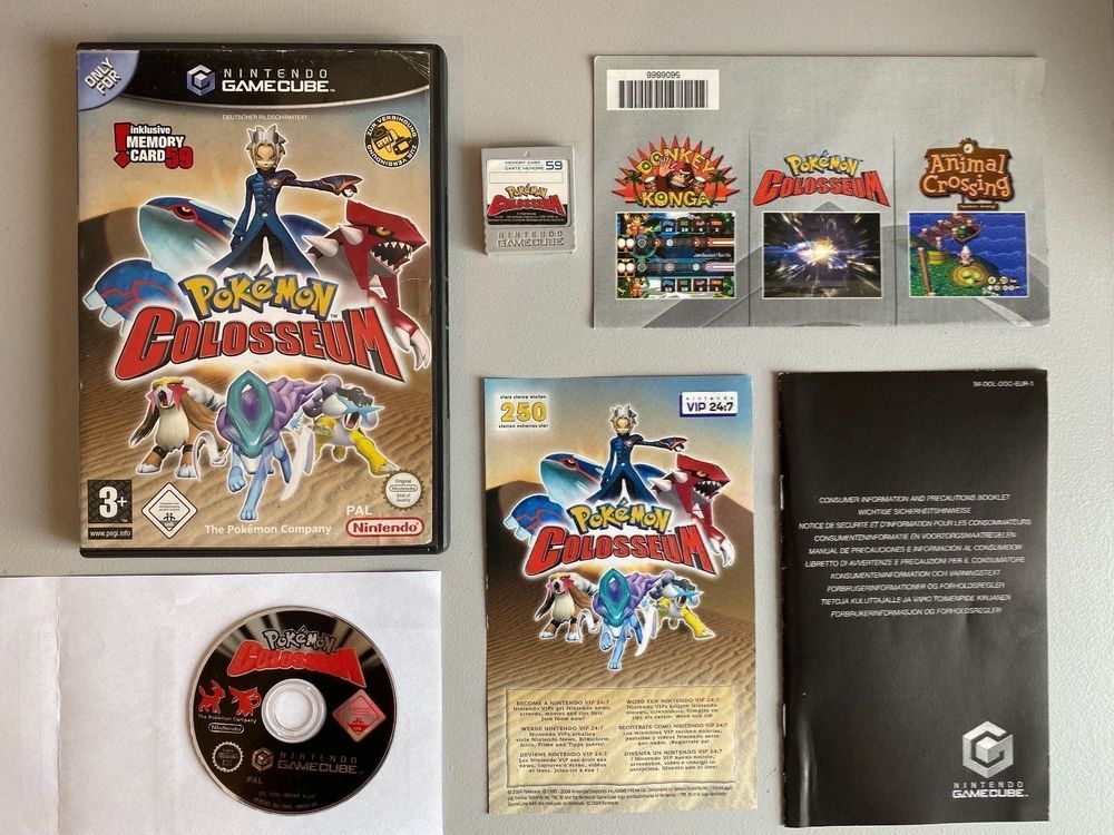 Pokemon colosseum memory clearance card