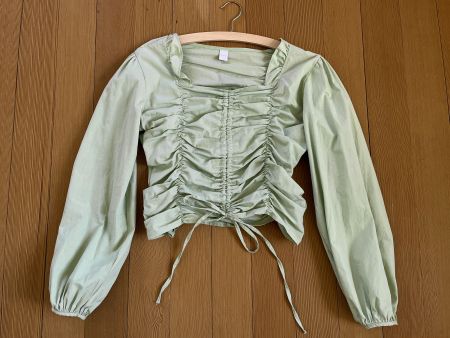 Geraffte Bluse XS