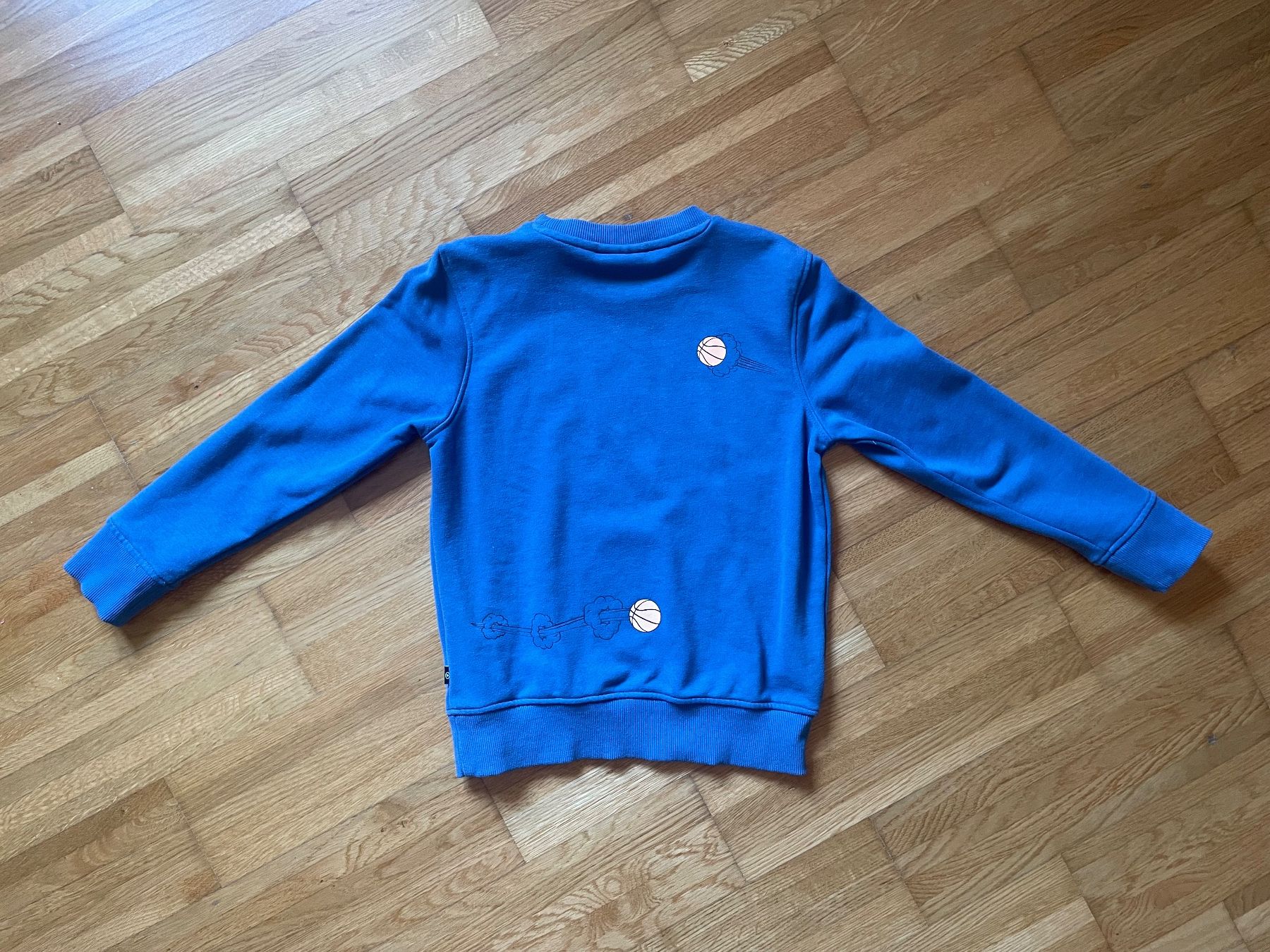 Tom Tailor Pullover & Sweatshirts: Tom Tailor Sweatshirt Pullover blau Basketball 116 – Gebraucht aus Clarens von Lois86 2