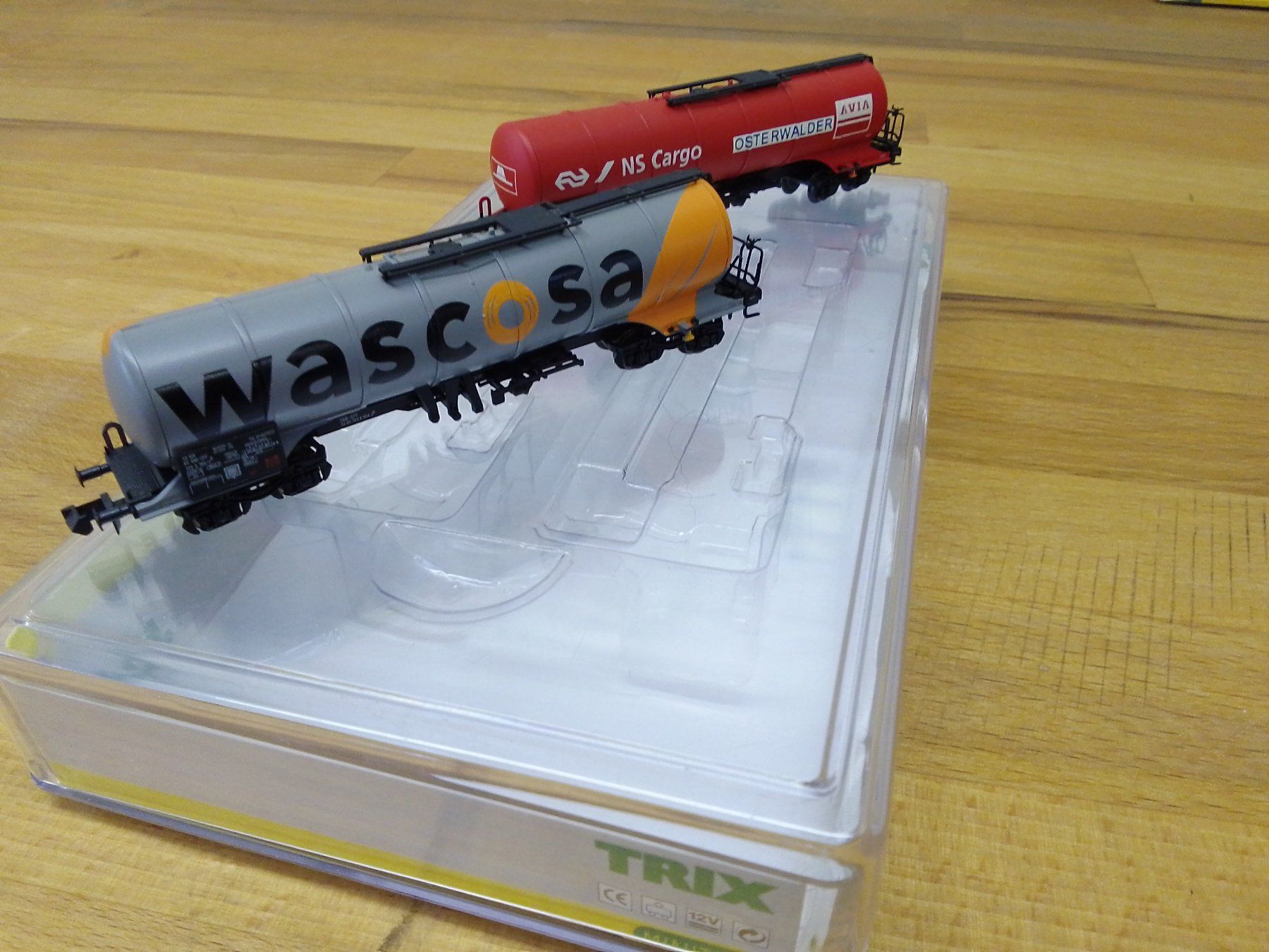 Trix Modellini di ferrovie: Güterwagen Wasco/Osterwalder – Usato da Zollikofen venduto da Noak 1