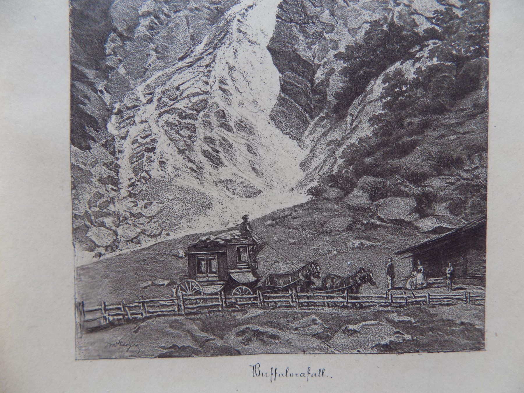 Stiche: Buffalorafall San Bernhardin Route – Gebraucht aus Risch von Rischli15 2
