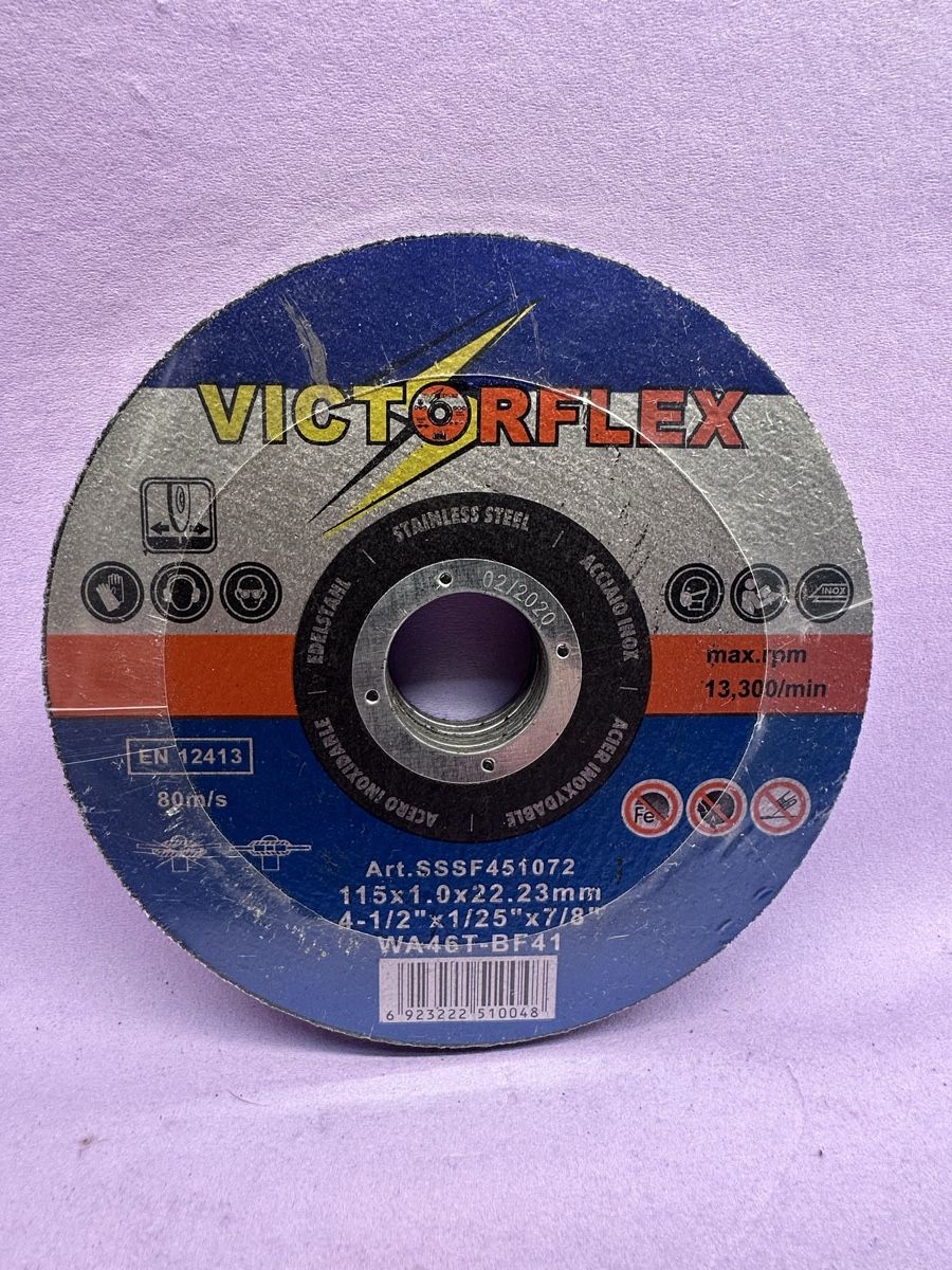 Alle Werkzeuge: VIGTORFLEX disc cutters 115x1.0x22.23mm 10X – Neu und originalverpackt aus Elsau von MANWITHVAN