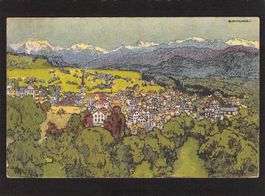 Das Tösstal , Wald ZH , E.Bollmann , gel. 1915