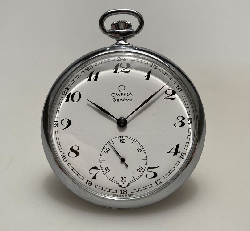 Vintage Omega Genève Pocket Watch, Cal. 830 Kaufen auf Ricardo