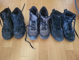 Schuhpaket Gr 38 Nike, Tex-tech, DELtex