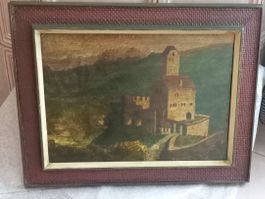 altes Bild, 34,5×43cm