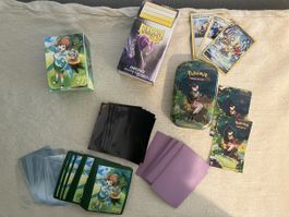 Über 200 neue Schutzhüllen für Pokemonkarten und neue Boxen