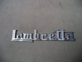 Lambretta Schild alt
