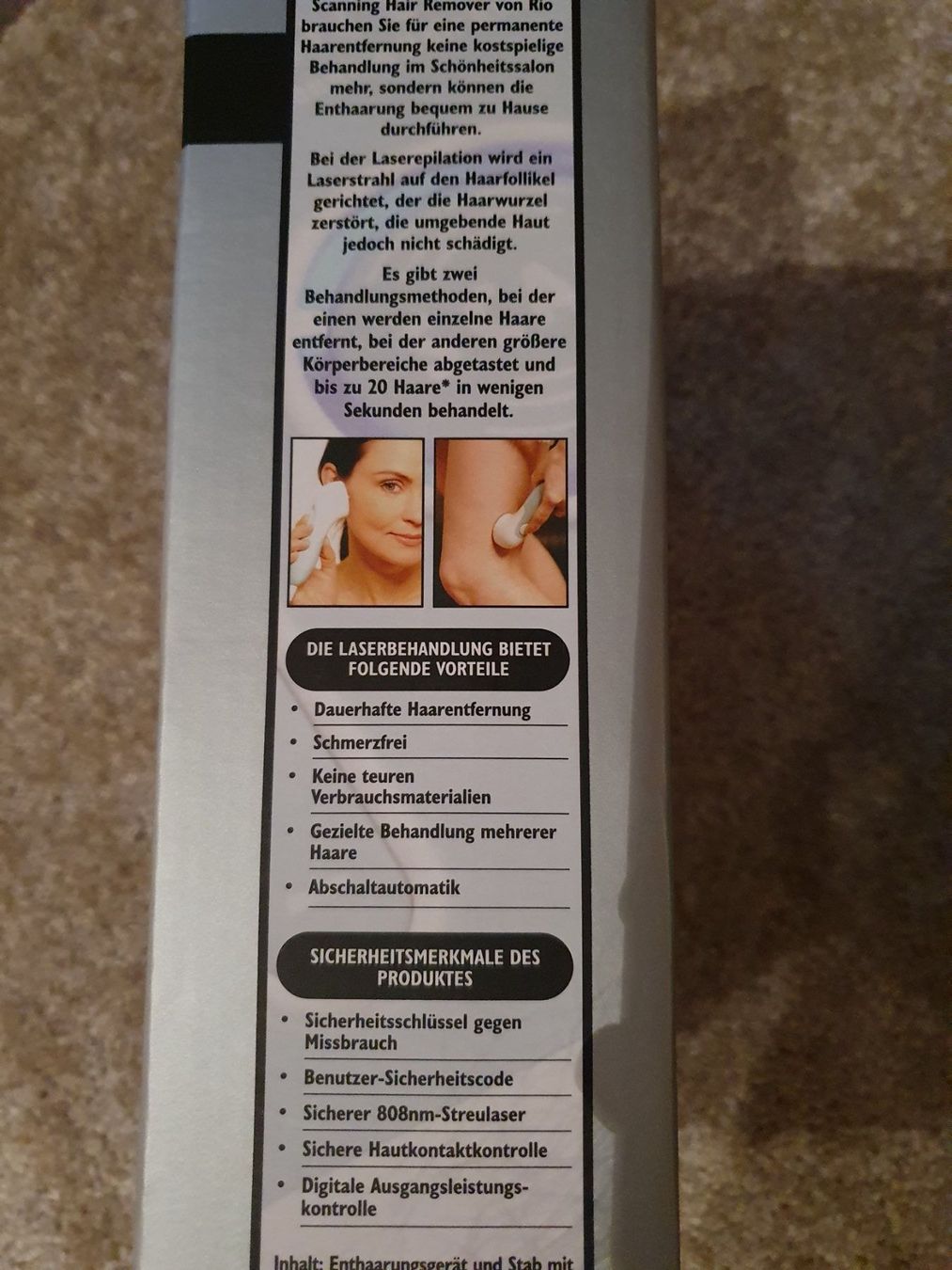 Epilatori: Rio Salon Laser NP 599.- – Usato da Staffelbach venduto da anit77 6