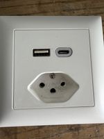 Feller UP T13 + USB A und USB C Steckdose