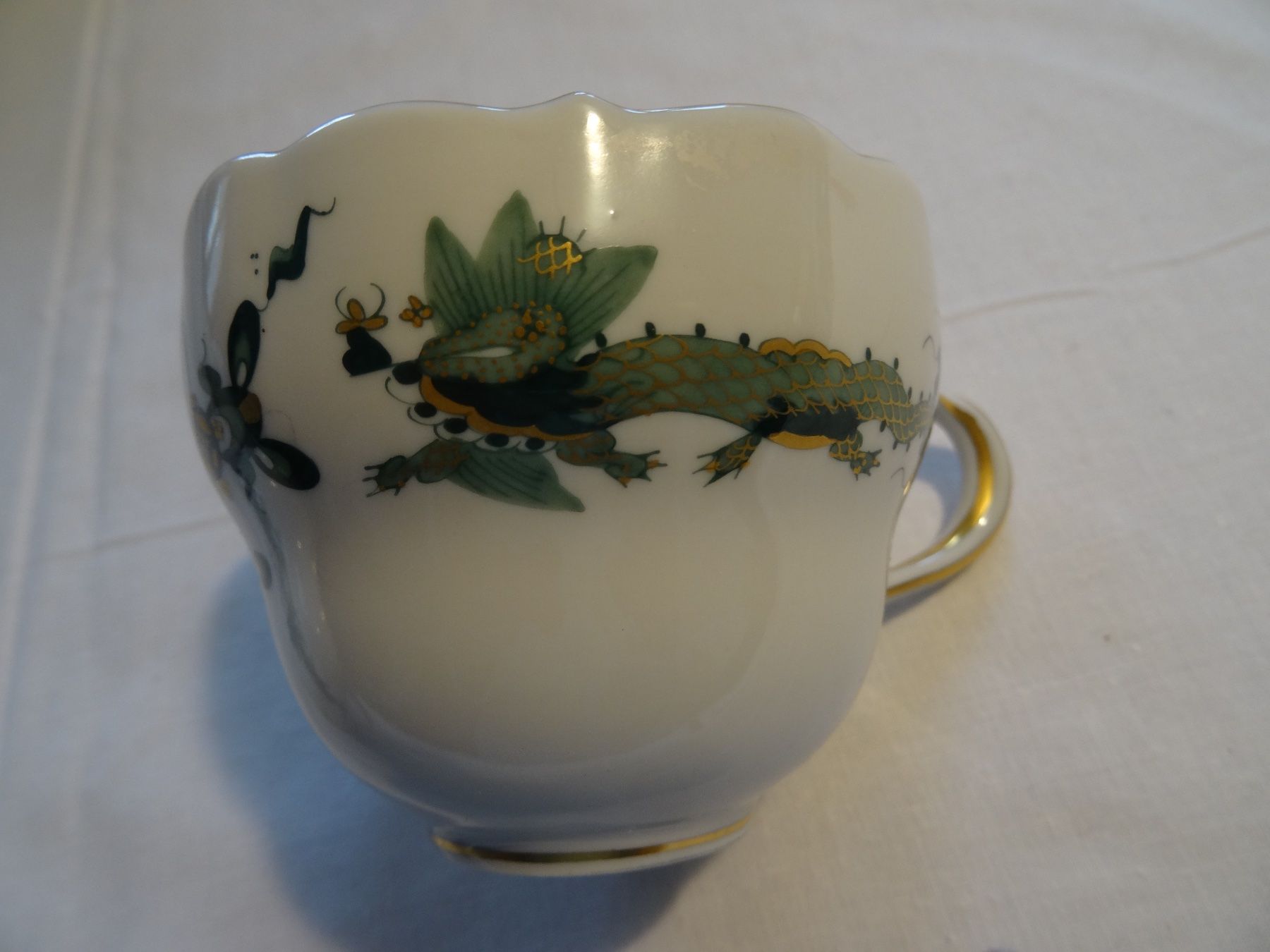 Teller: MEISSEN GRÜNER DRACHEN – Gebraucht aus Büetigen von Windy6 8