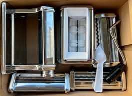 Nudelmaschine Marcato Multipasta Set (Atlas150 + 3 Aufsätze)