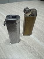 Feudor und Doppell Feuerzeug Set gebraucht Metall
