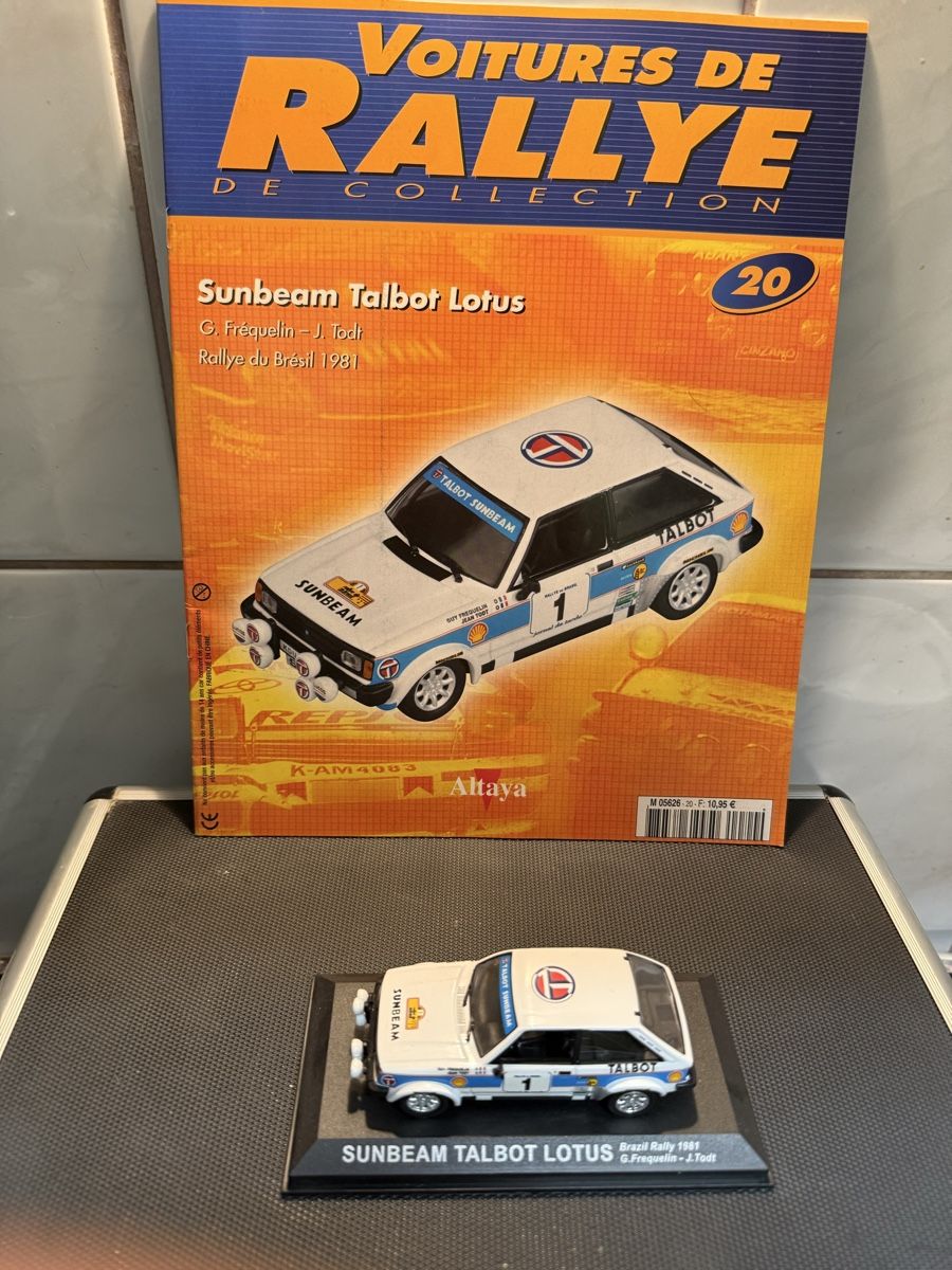Lotus Modellini d'auto: Sunnisme Talbot lotus 1981. 1/43 – Usato da Versoix venduto da Jeannot57