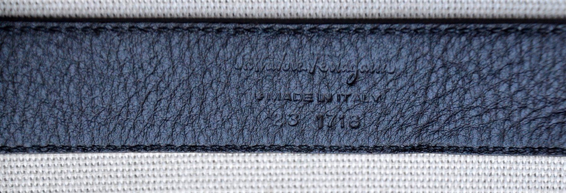 Salvatore Ferragamo Cinture: Salvatore Ferragamo Gürtel / ceinture – Usato da Collonges venduto da arashee 4