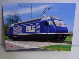 Postkarte BLS Re 465 000 - 007 Lok SLM/ABB 1994/95 7000kW
