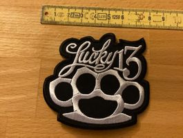 Lucky 13 - Patch Sticker Aufnäher Rock Punk Metal 2