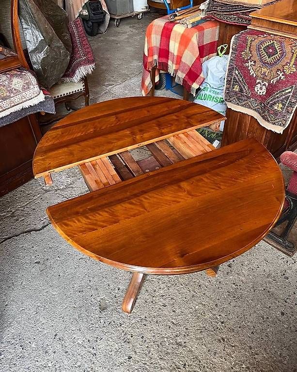 Tische: Table Louis Philippe à rallonges – Gebraucht aus Arnex-sur-Orbe von Tutu1037 2