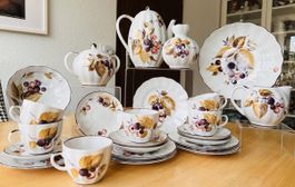 Lomonosov UdSSR Tee/Kaffee Porzellan Set,  russisch