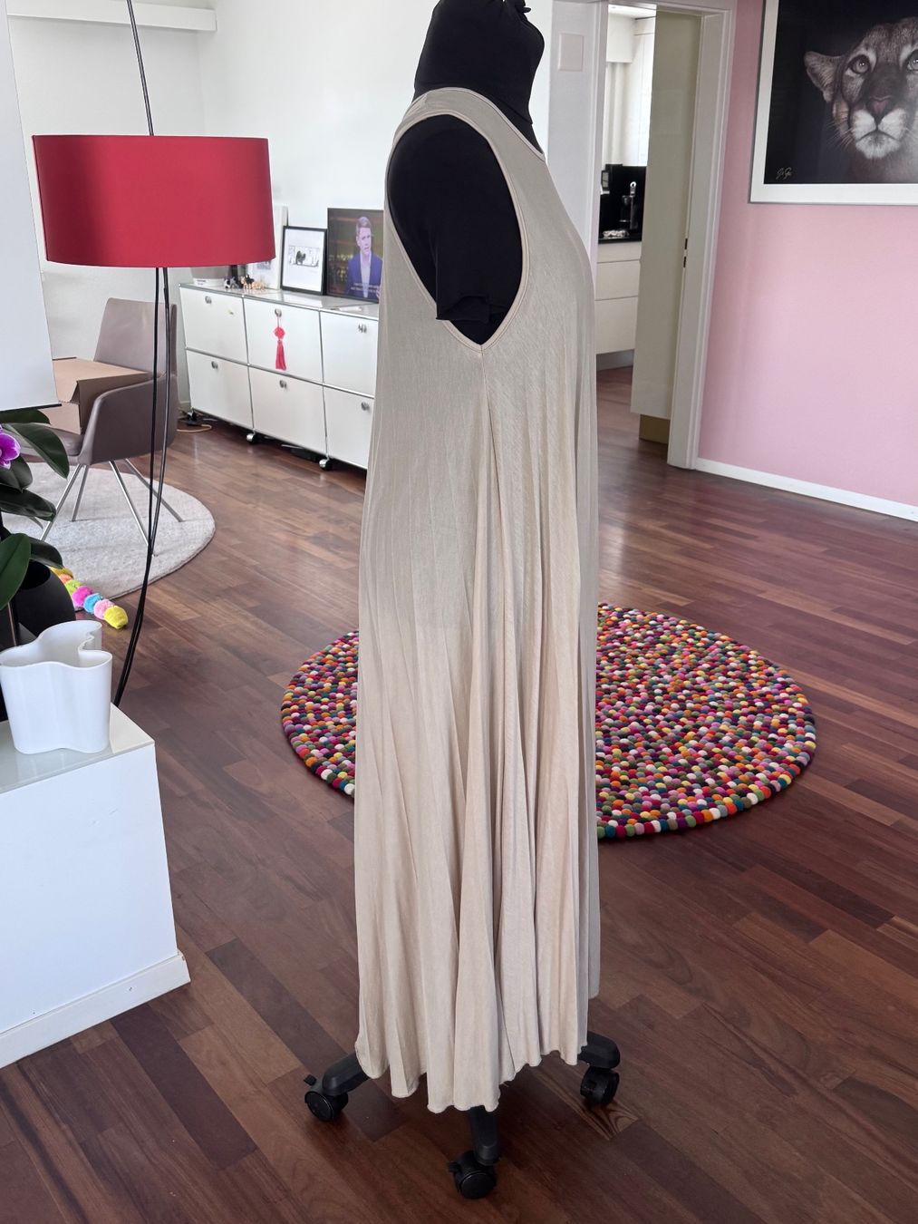 Max Mara Vestiti: MAX MARA WEEKEND Kleid Barabba, Beige L – Usato da Zuerich venduto da Moochie 7