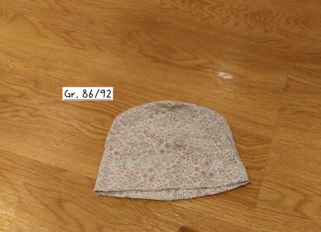 Blumenmuetze, Kindermuetze, Babymuetze, Groesse 86/92