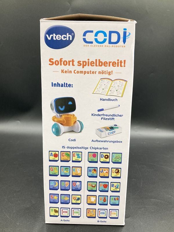 Vtech Giocattoli: VTECH | Codi der clevere Mal-Roboter | 4-8 Jahre – Nuovo (secondo la descrizione) da Wittenbach venduto da Restwert_St-Gallen 6