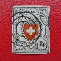 Poste Locale: 14I, T.26, DREIRING-STEMPEL BIEL Kat: 2100.-+