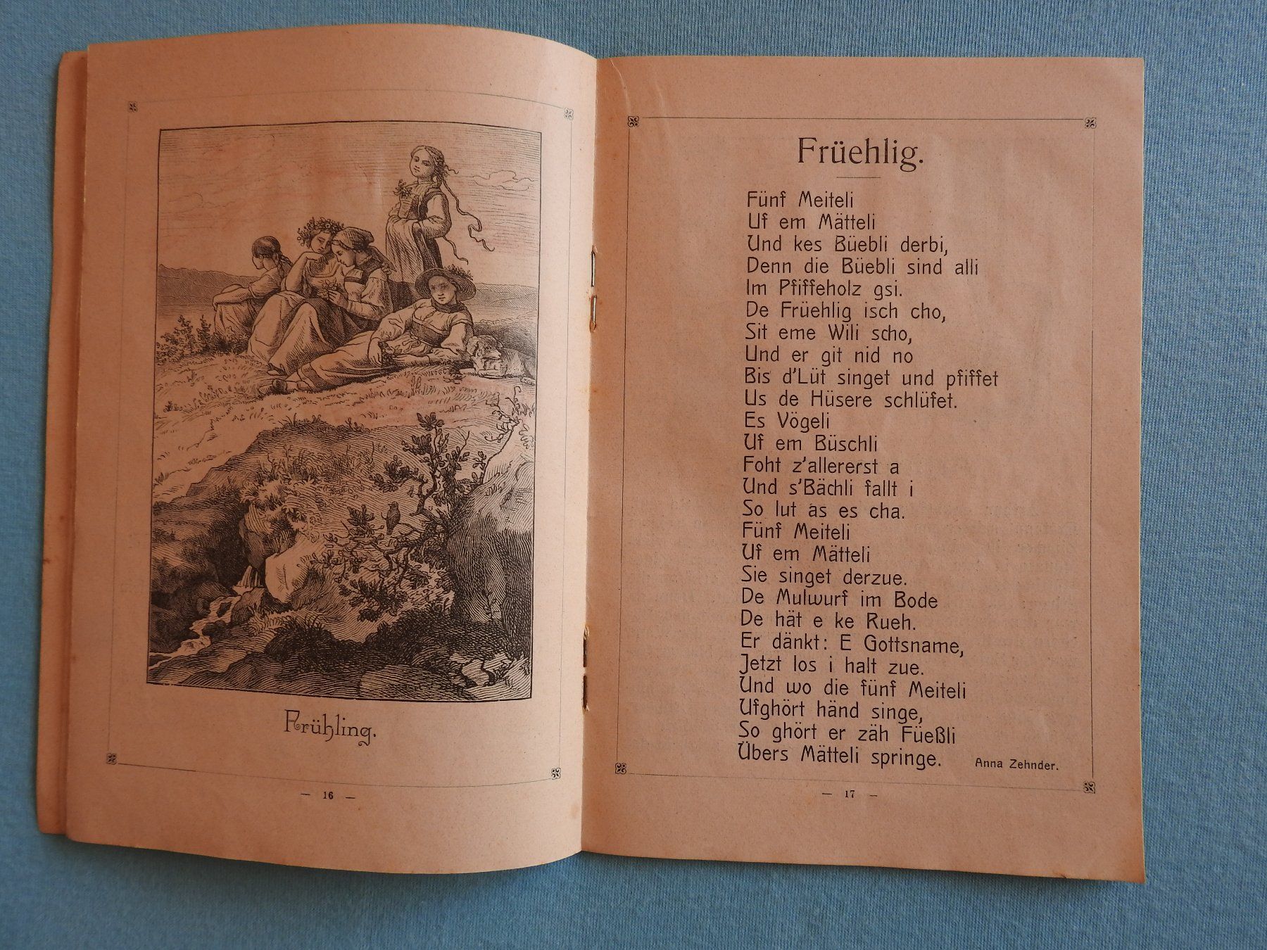 Libri: Antikes Kinderbüchlein "Froh und Gut"  ca. 1910 – Usato da Uznach venduto da killroy99 3