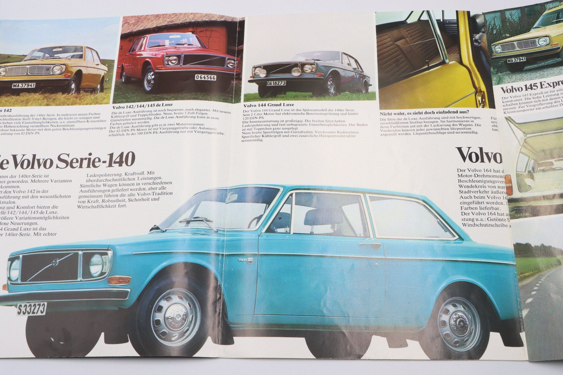 Volvo Documenti: Volvo Modellprogramm 1971 Prospekt – Usato da Bühl b.Aarberg venduto da Collectorpassions 3