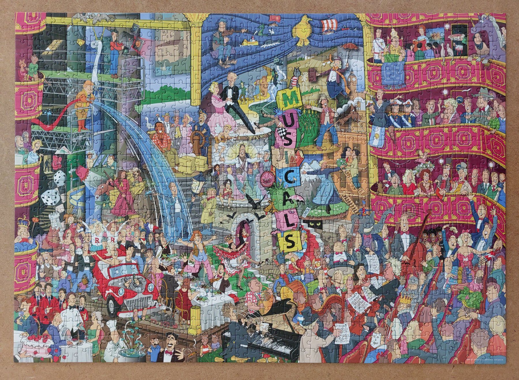 Heye Puzzle: Puzzle Heye - Musicals – Usato da Dietikon venduto da Canman 1