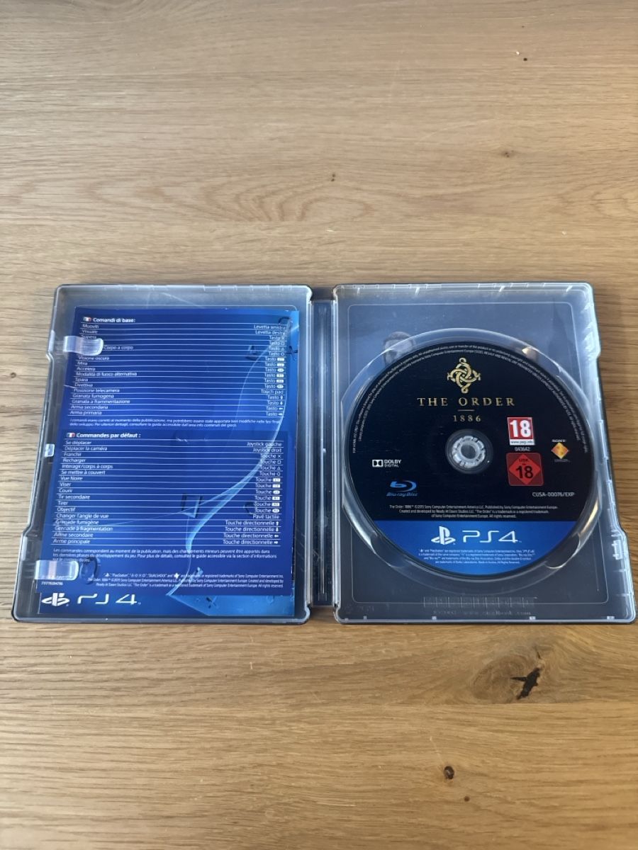 Tutti i DVDs: The Order 1886 PS4 Steelbook Edition – Usato da Weinfelden venduto da sco_2jx6 2
