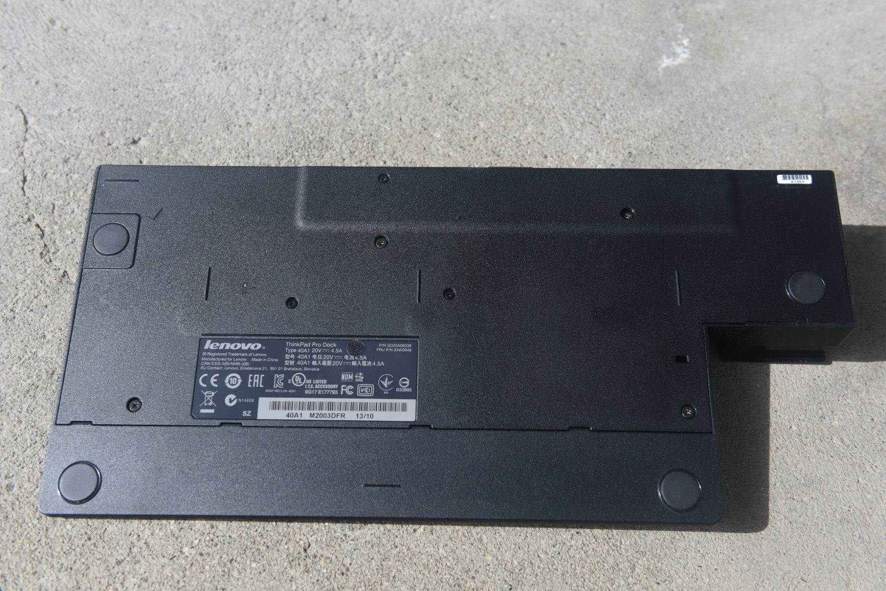 Lenovo Dockingstation: Docking Station Lenovo avec chageur |mit Ladegerät – Gebraucht aus Fribourg von Ratelbus 1