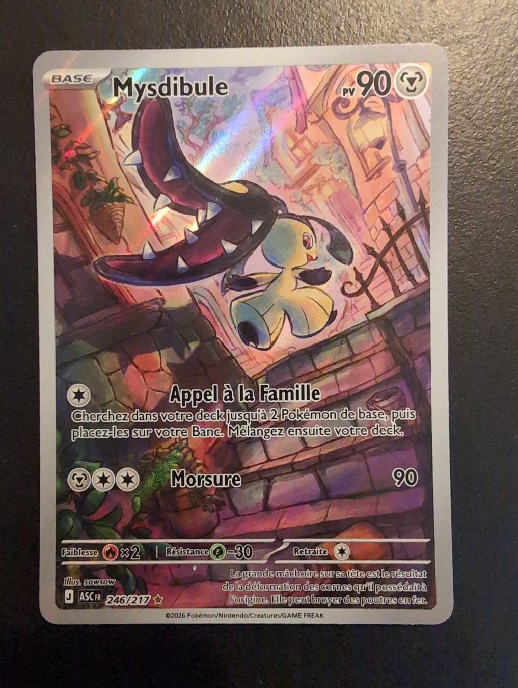 Pokémon Cartes à collectionner: Mysdibule 246/217 Pokemon – D'occasion à sugiez par Svicente
